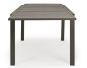 Tavolo da giardino allungabile in alluminio HILDE 160-240x90