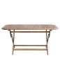 Zložljiva lesena miza 150x80 - AC 805010